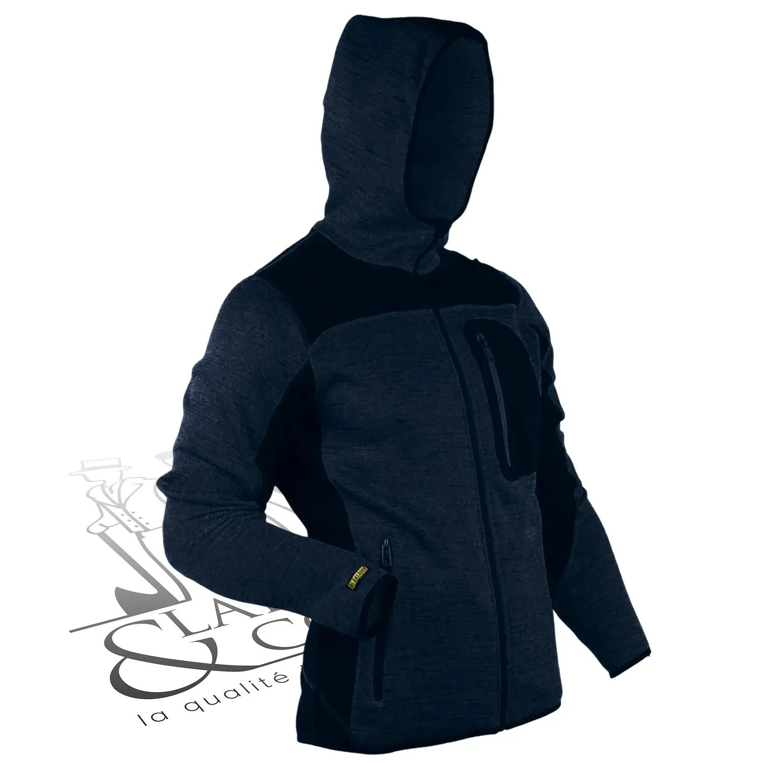 Veste de travail polaire à capuche Blaklader