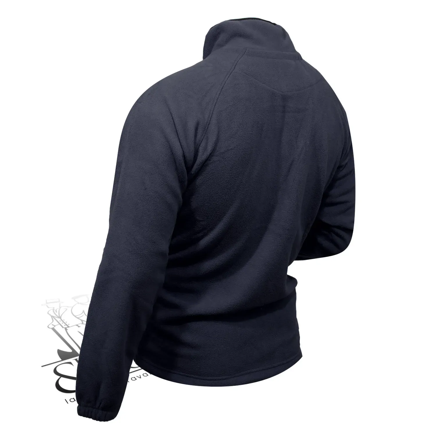 Polaire de travail personnalisable avec demi zip