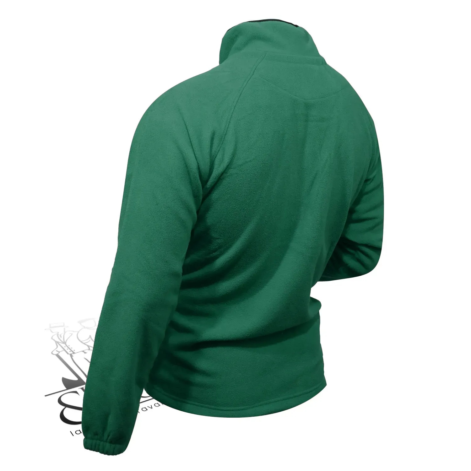 Polaire de travail personnalisable avec demi zip