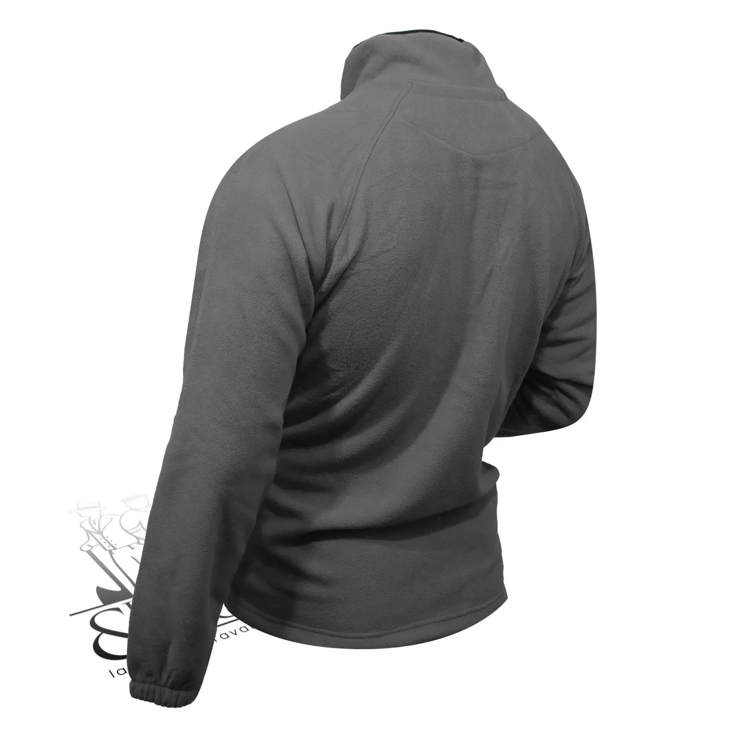 Polaire de travail personnalisable avec demi zip