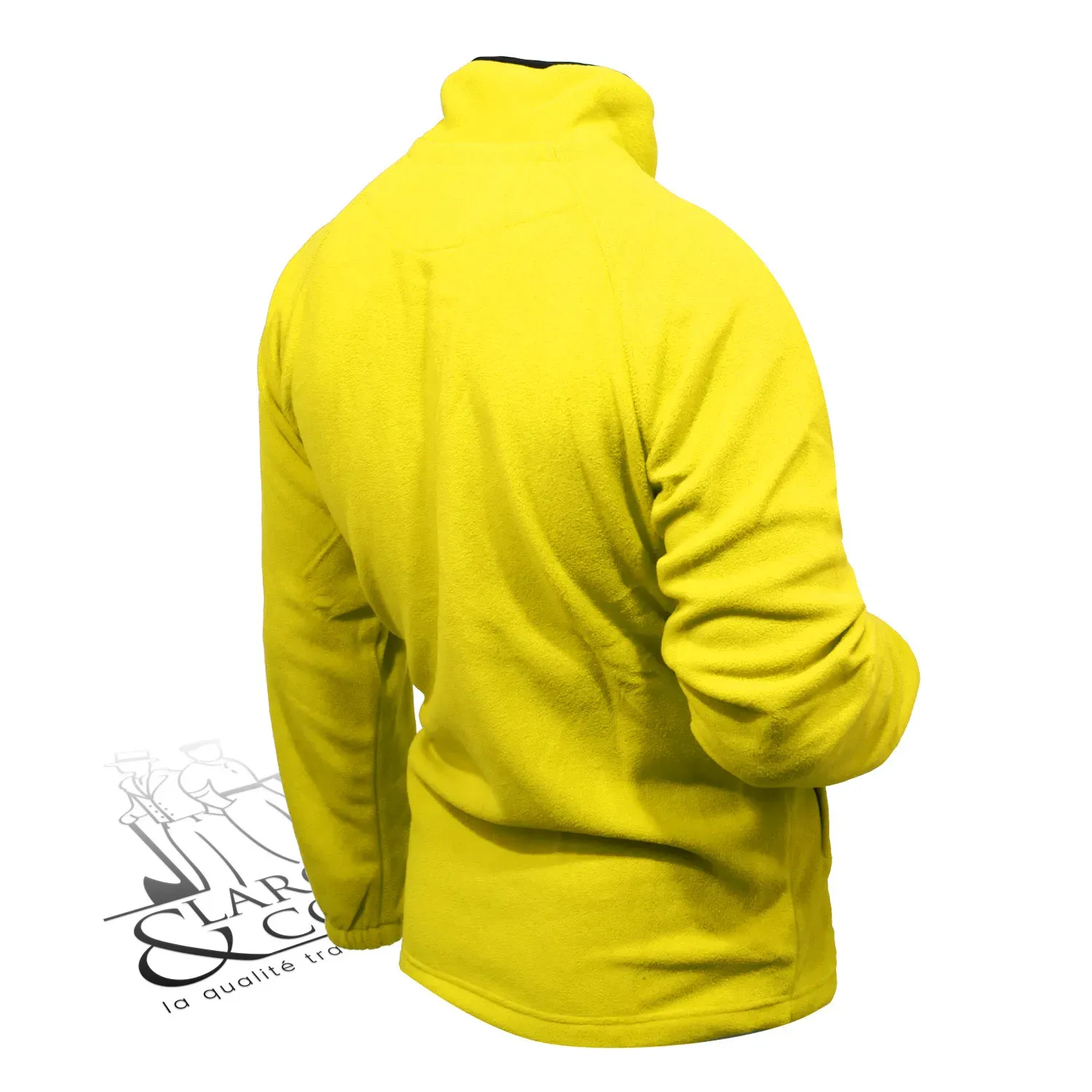 Polaire de travail personnalisable avec demi zip