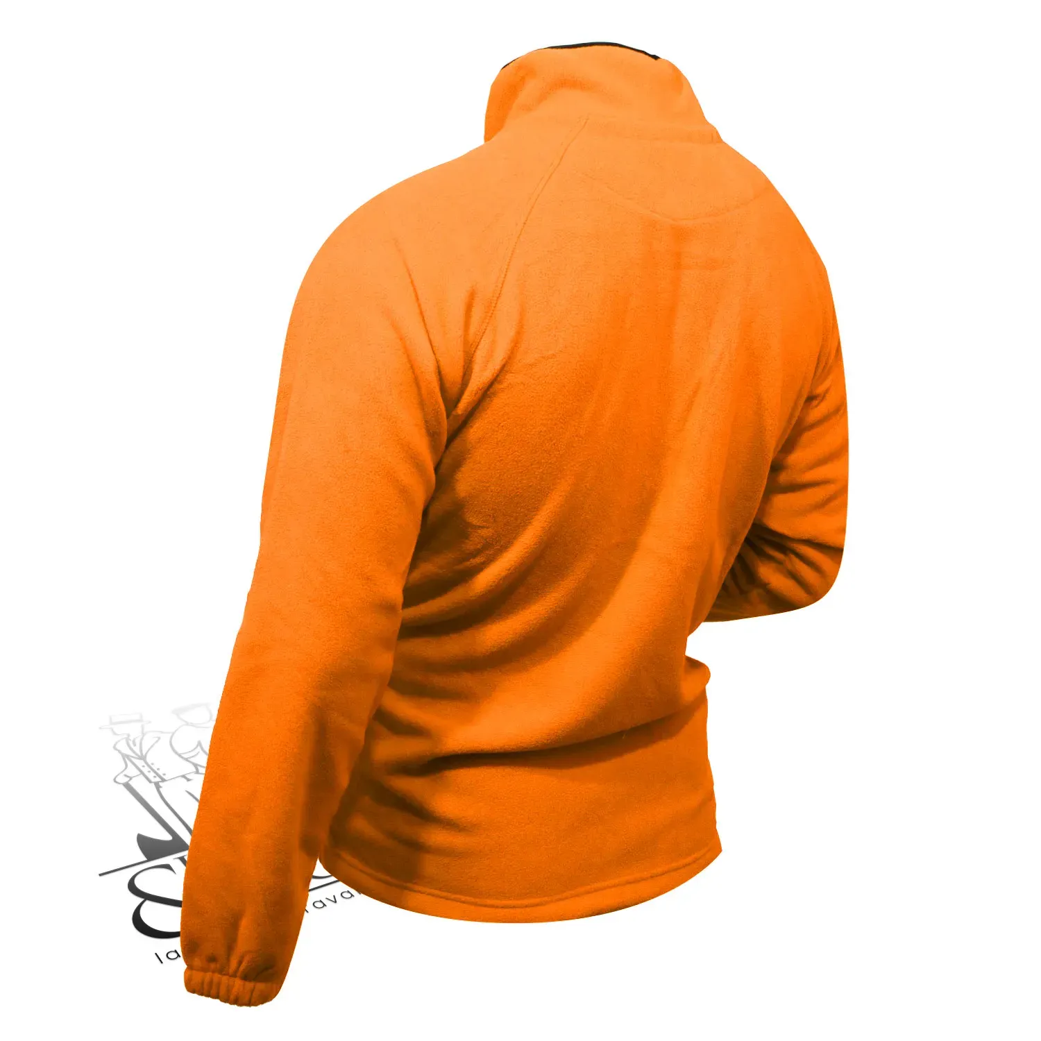 Polaire de travail personnalisable avec demi zip