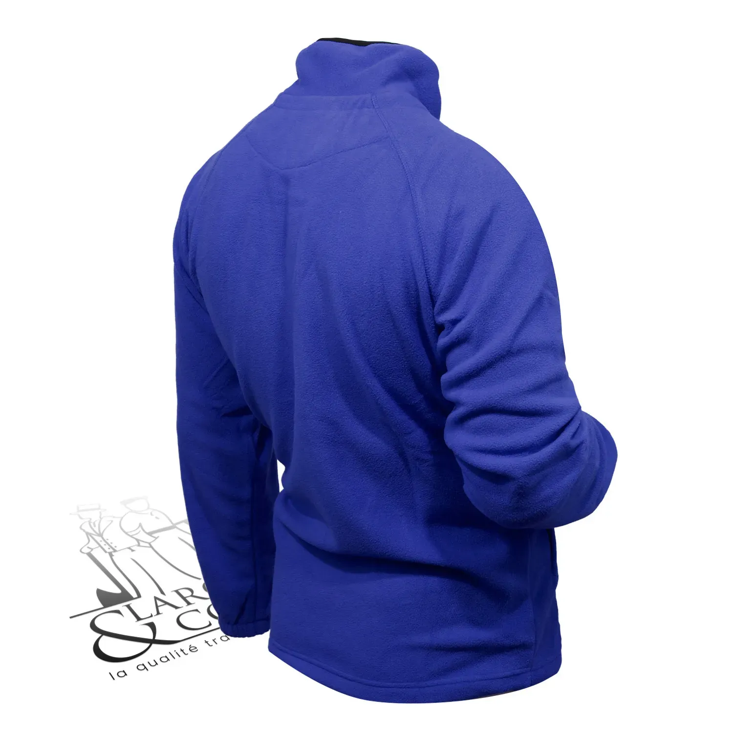 Polaire de travail personnalisable avec demi zip