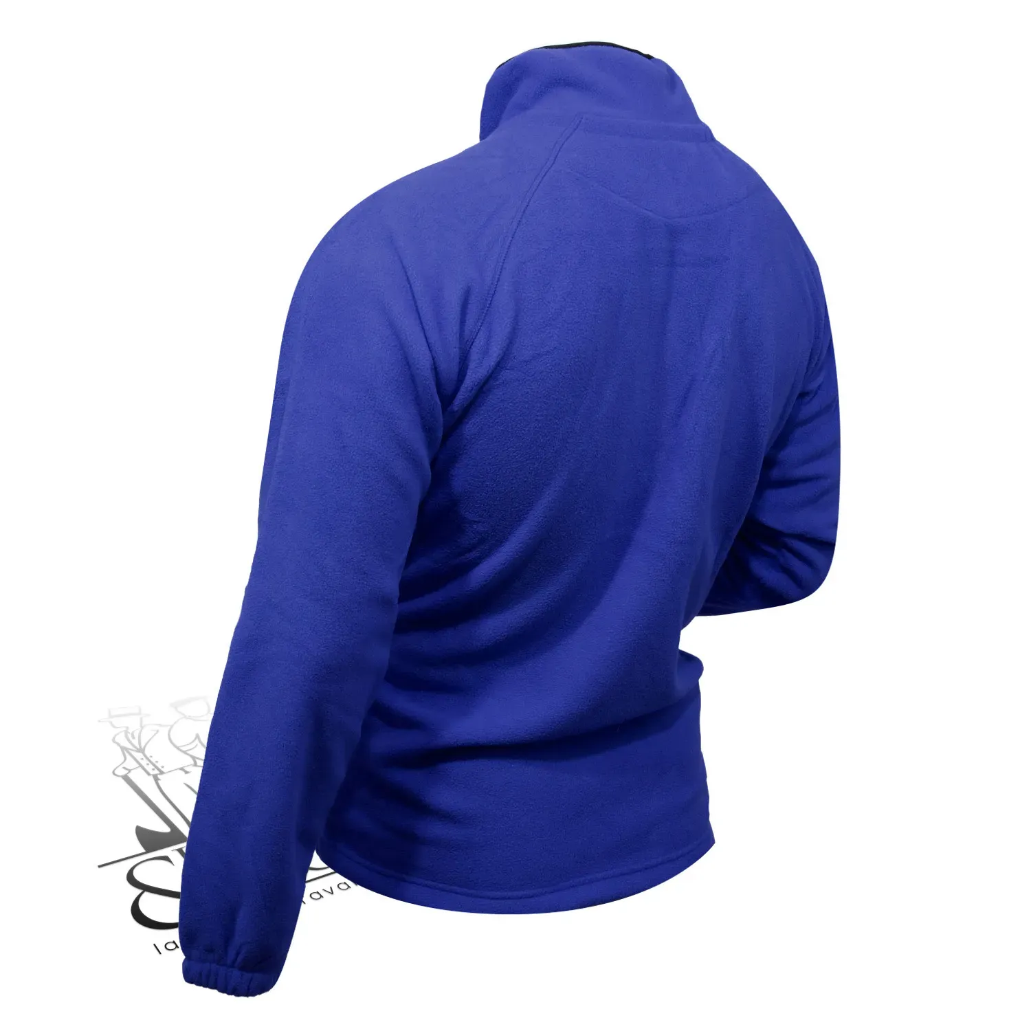 Polaire de travail personnalisable avec demi zip