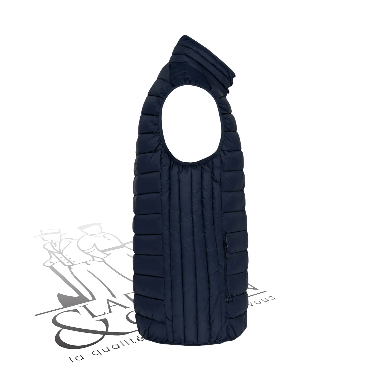 Doudoune sans manches personnalisable