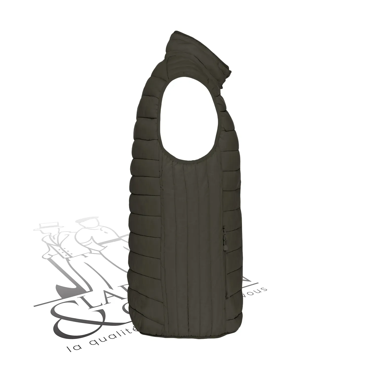 Doudoune sans manches personnalisable