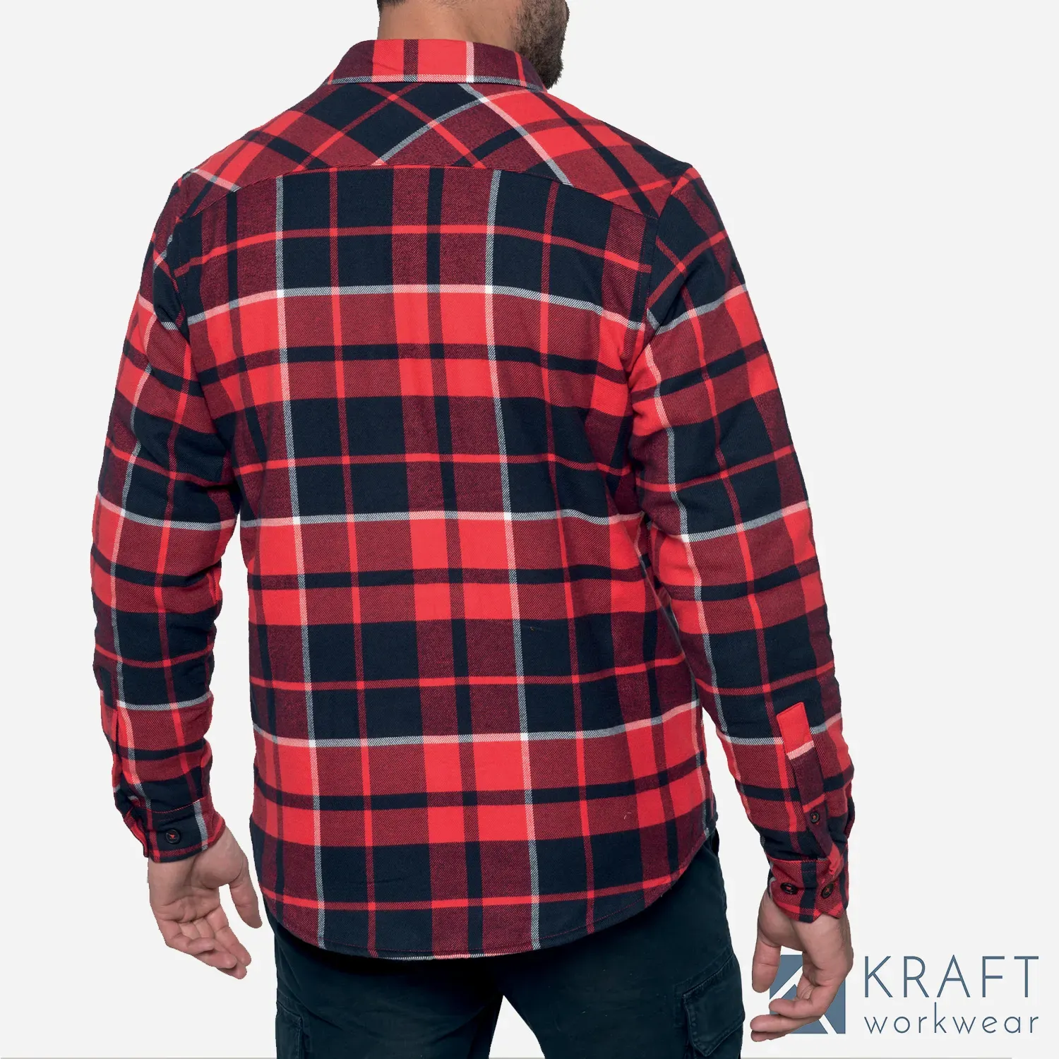 Chemise flanelle doublée canadienne