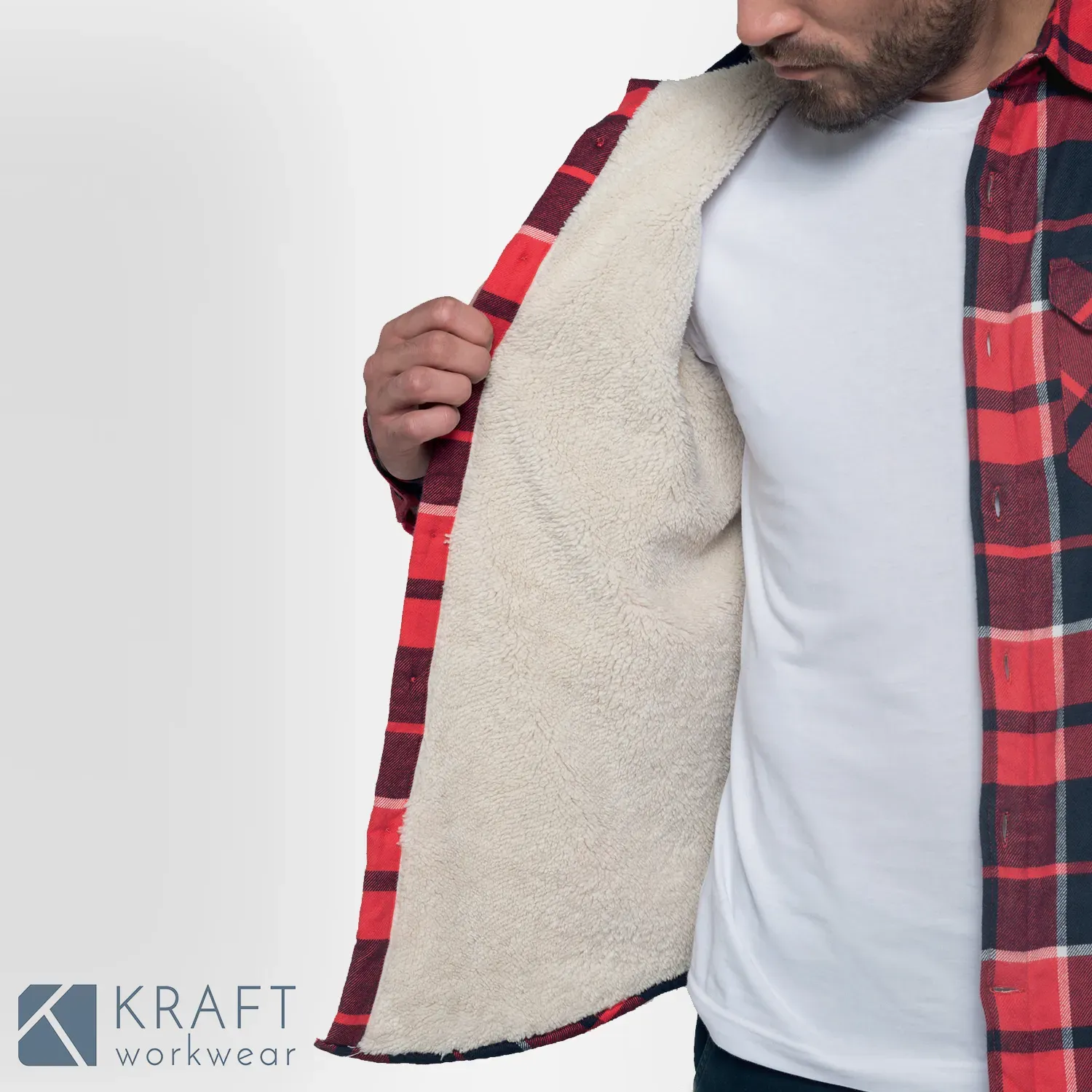 Chemise flanelle doublée canadienne