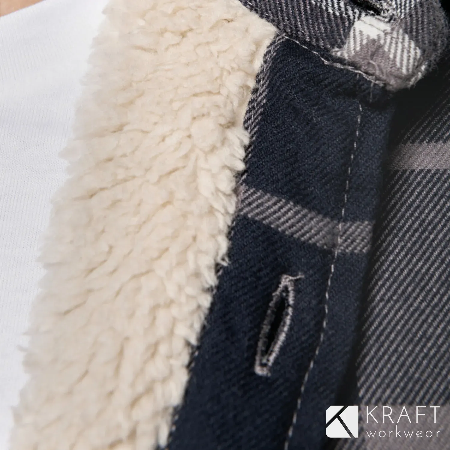 Chemise flanelle doublée canadienne