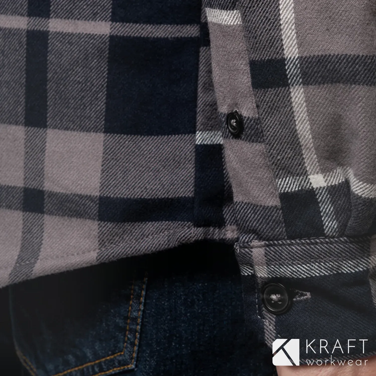 Chemise flanelle doublée canadienne