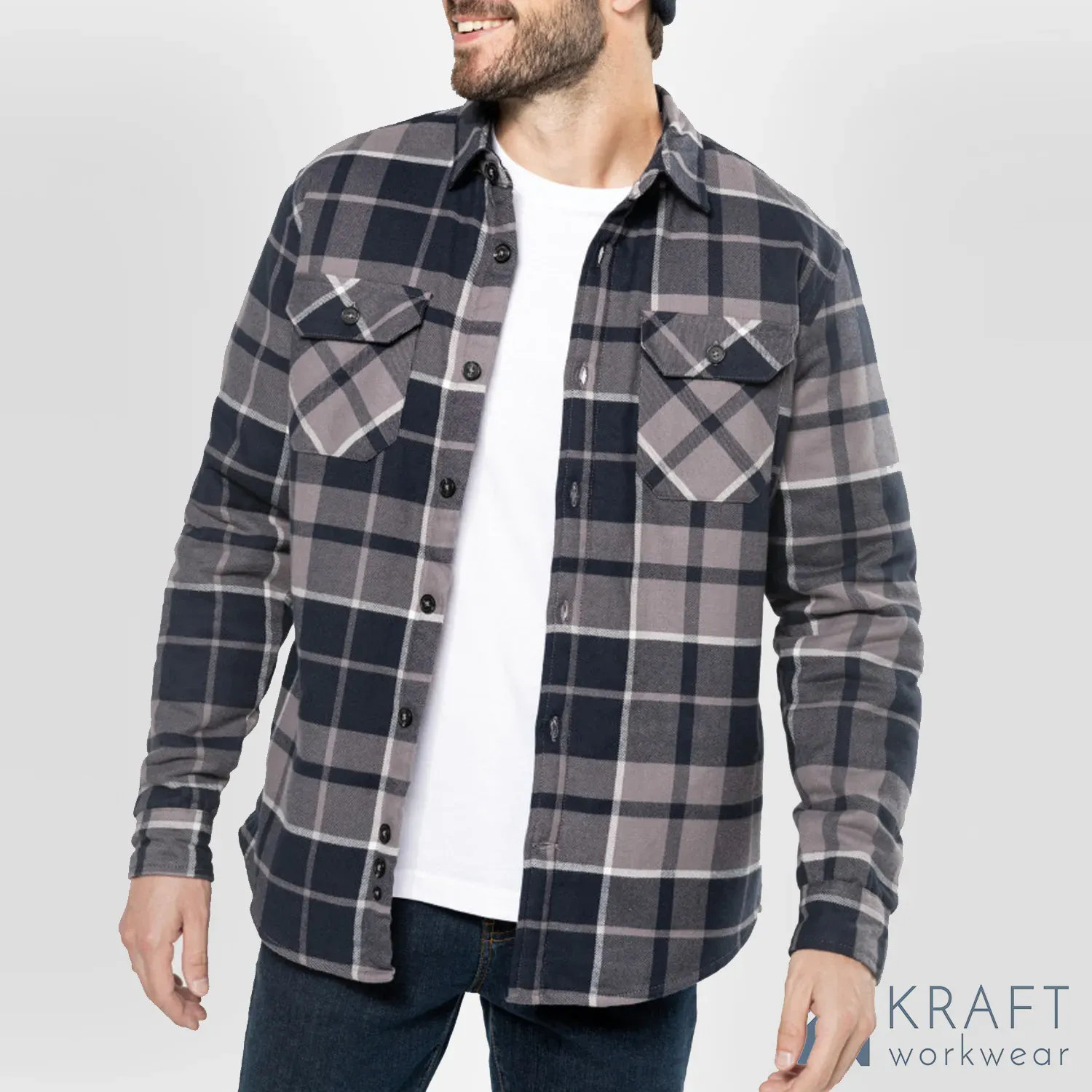 Chemise flanelle doublée canadienne
