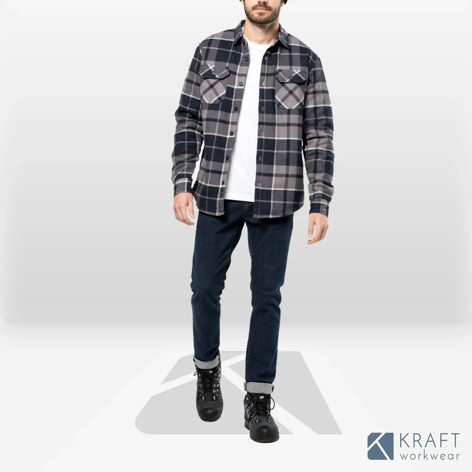 Chemise flanelle doublée canadienne