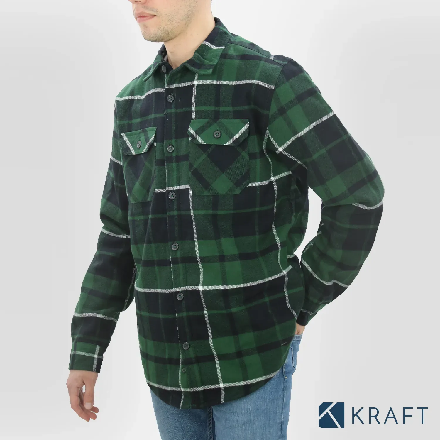 Chemise flanelle doublée canadienne