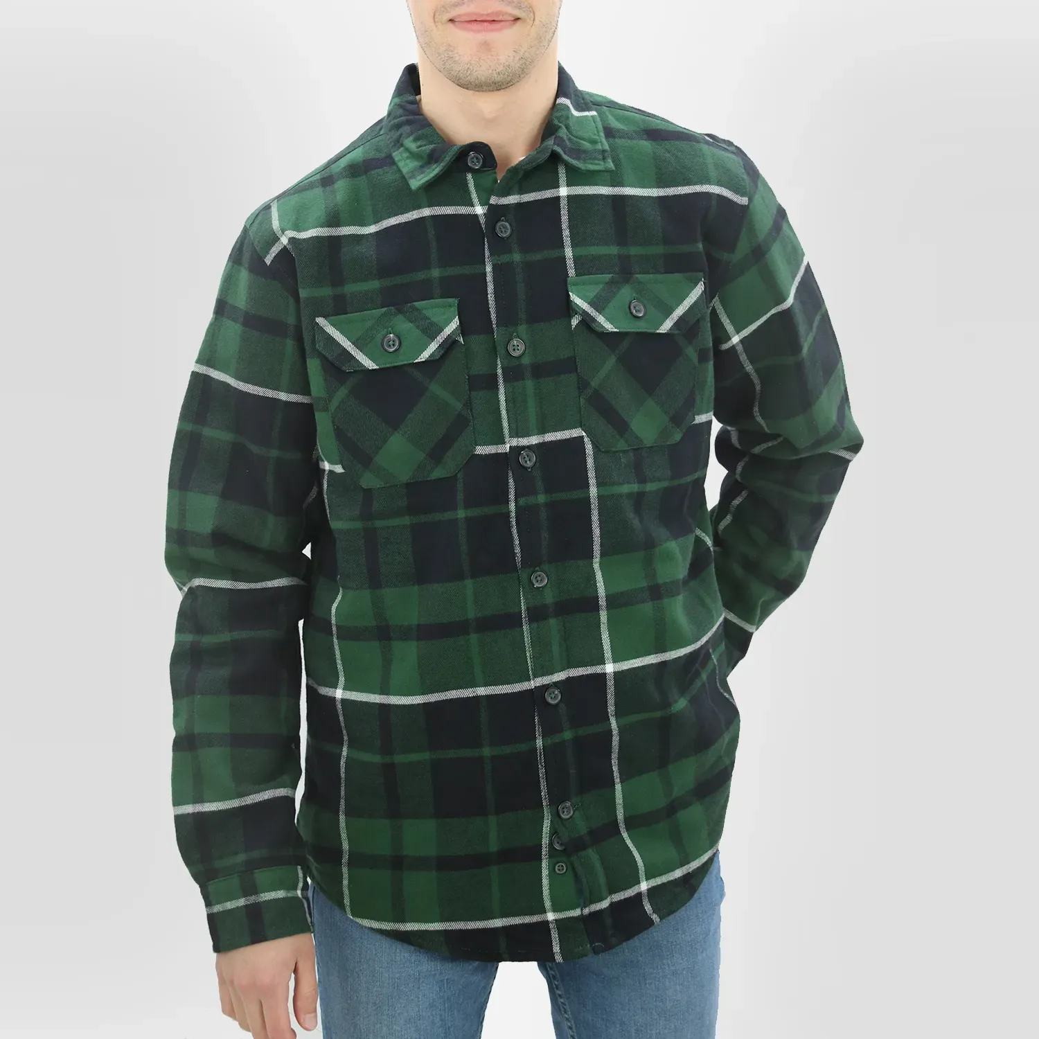 Chemise flanelle doublée canadienne