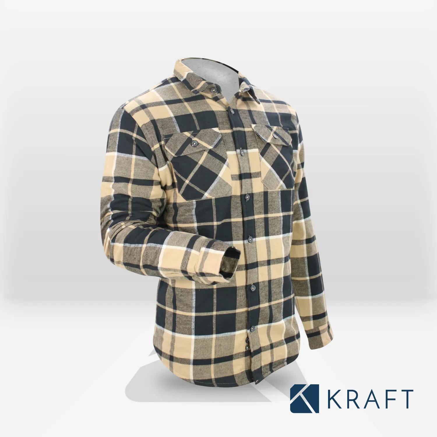 Chemise flanelle doublée canadienne