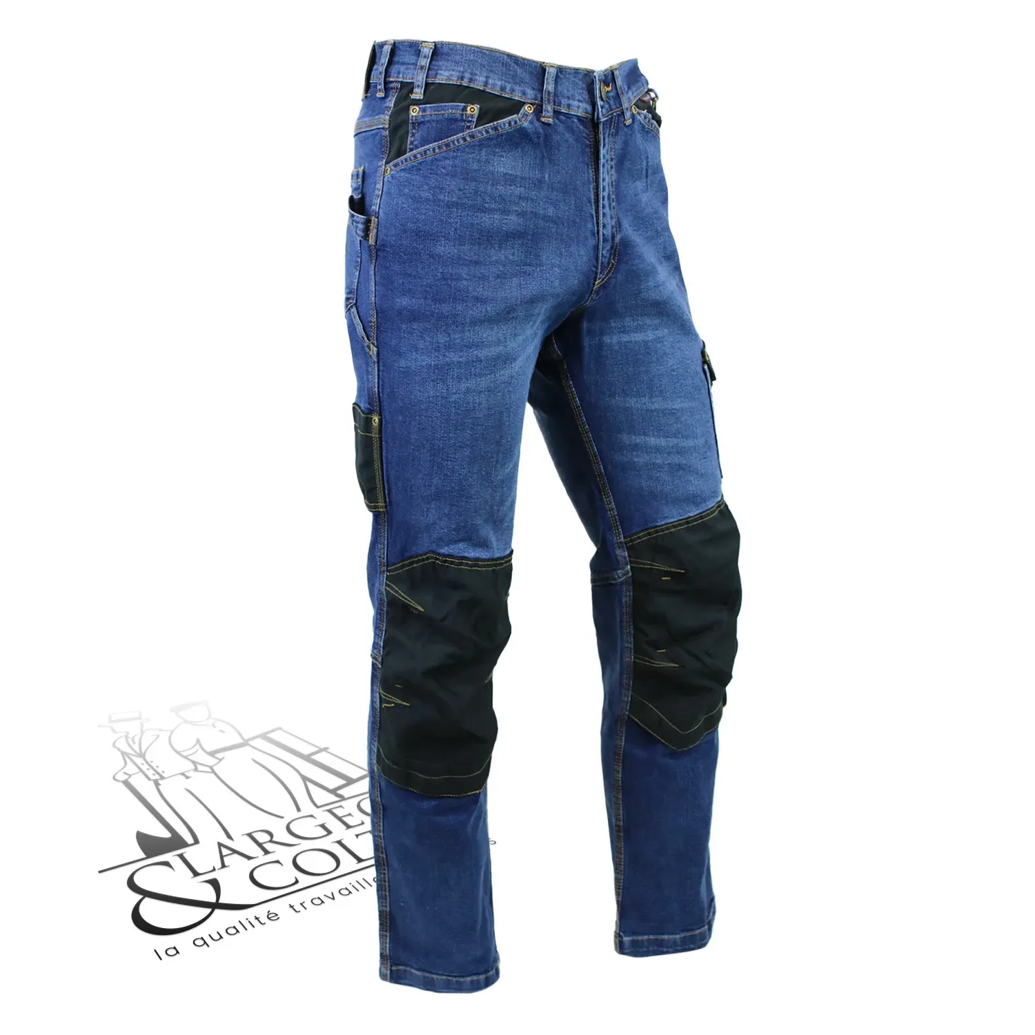 Jean de travail stretch multipoches Cofra