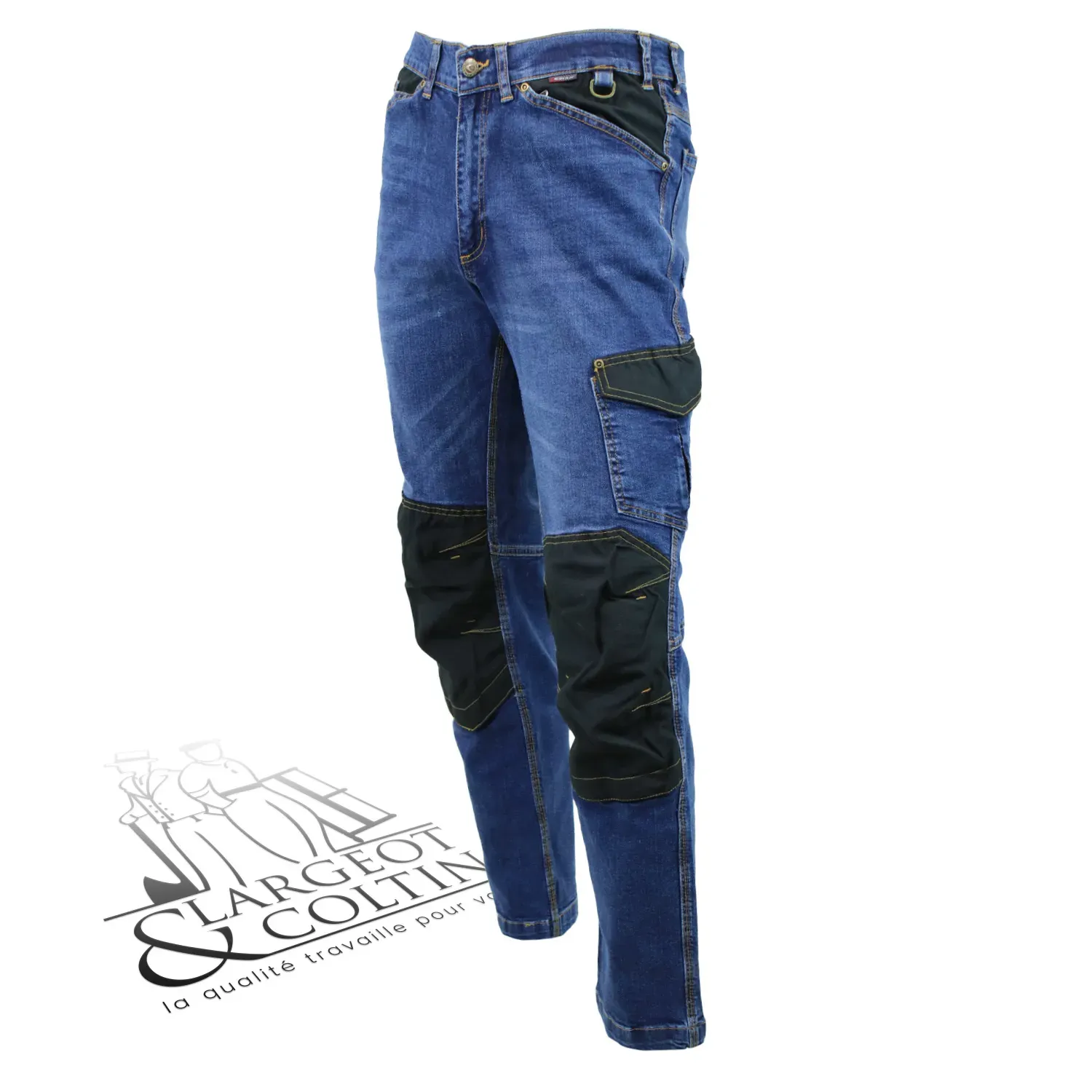 Jean de travail stretch multipoches Cofra