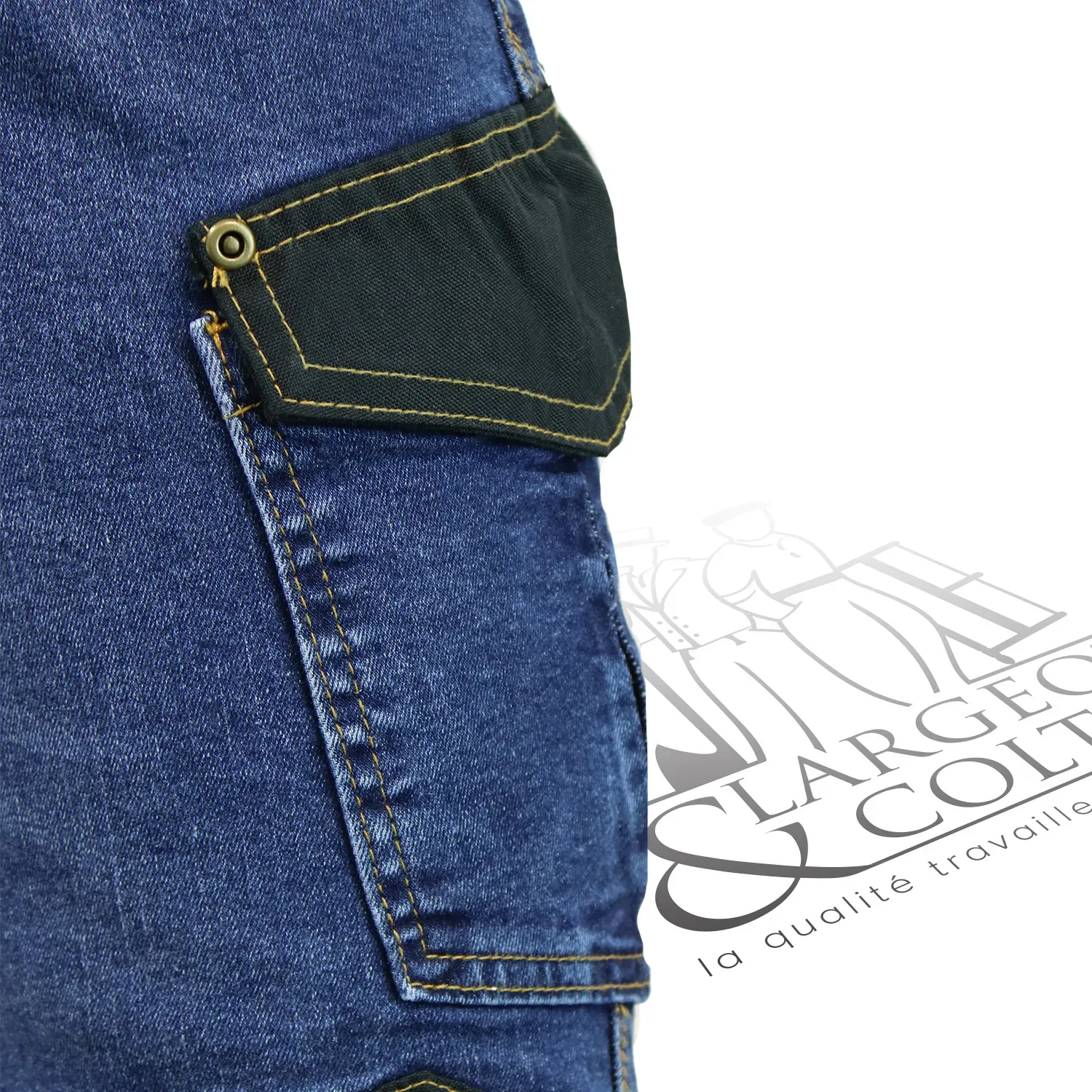Jean de travail stretch multipoches Cofra