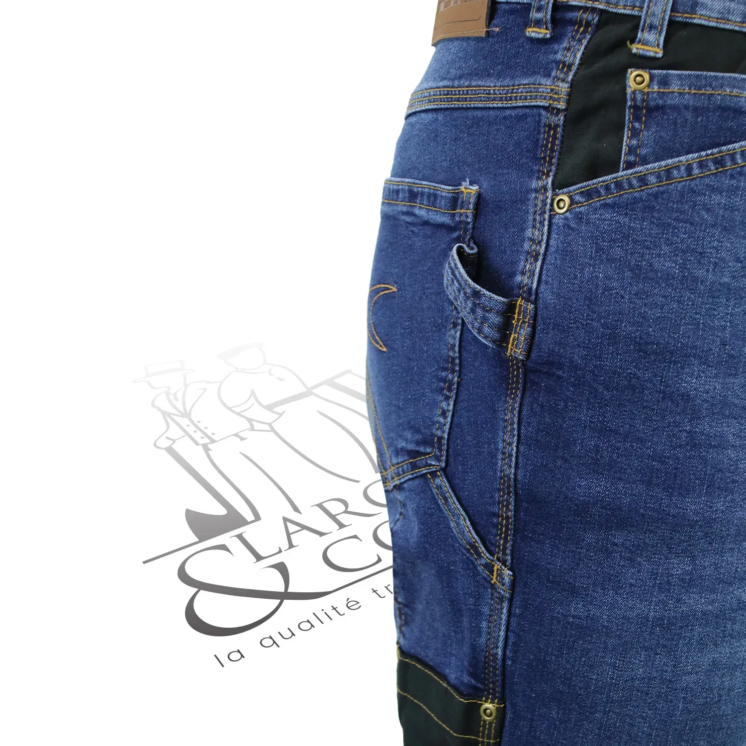 Jean de travail stretch multipoches Cofra