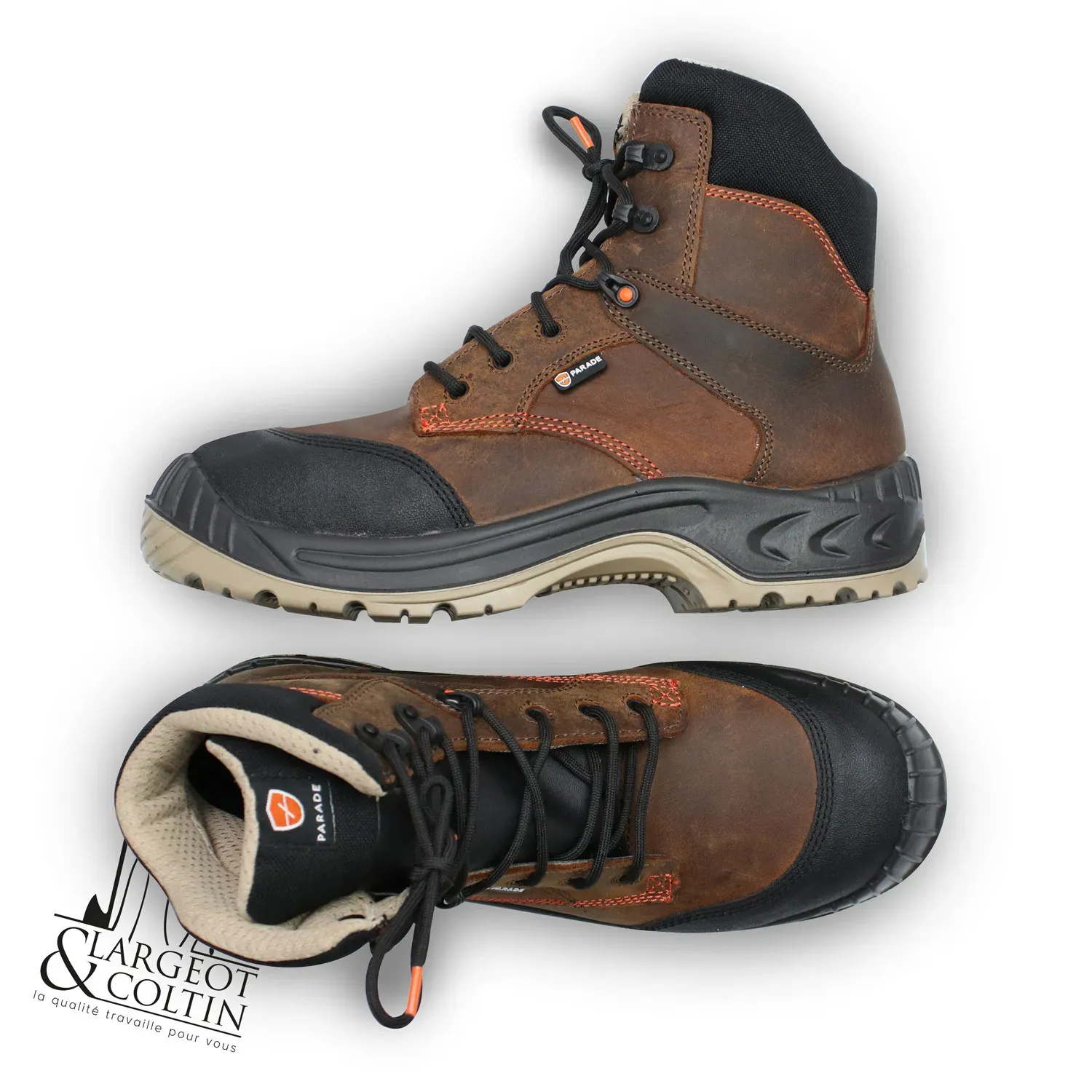 Chaussures de sécurité montantes S3 SRC Norman Parade