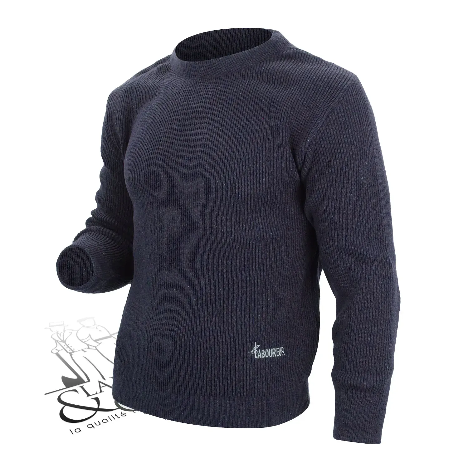 Pull col rond le Laboureur
