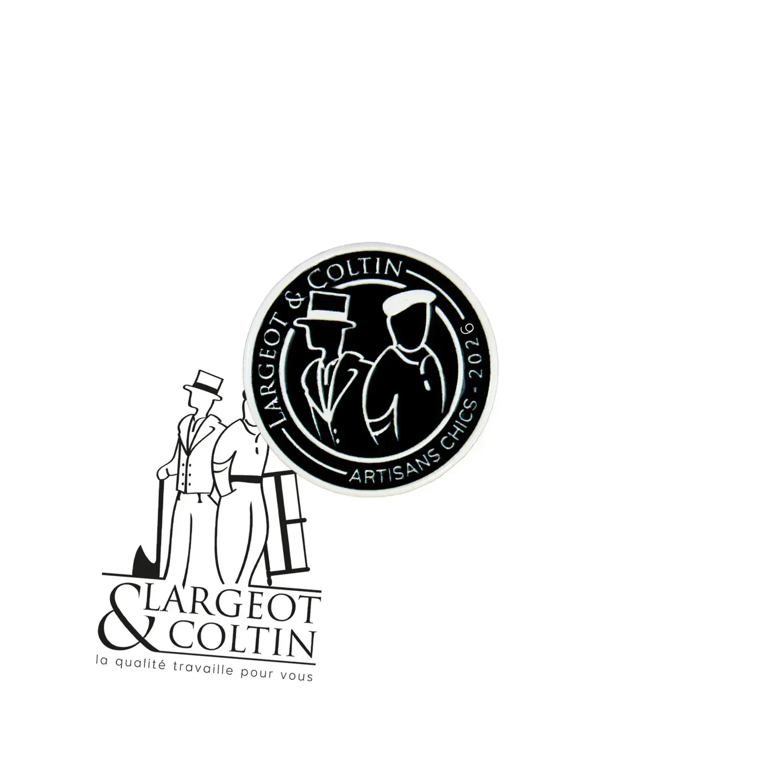 Pin's millésimé Largeot & Coltin