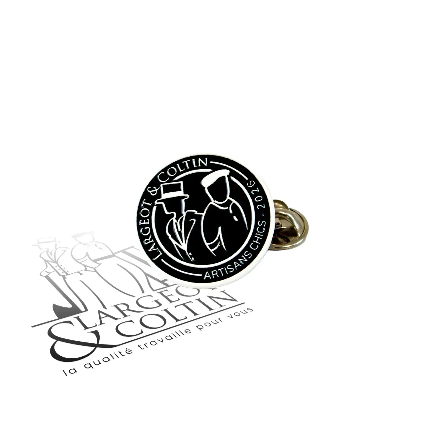 Pin's millésimé Largeot & Coltin