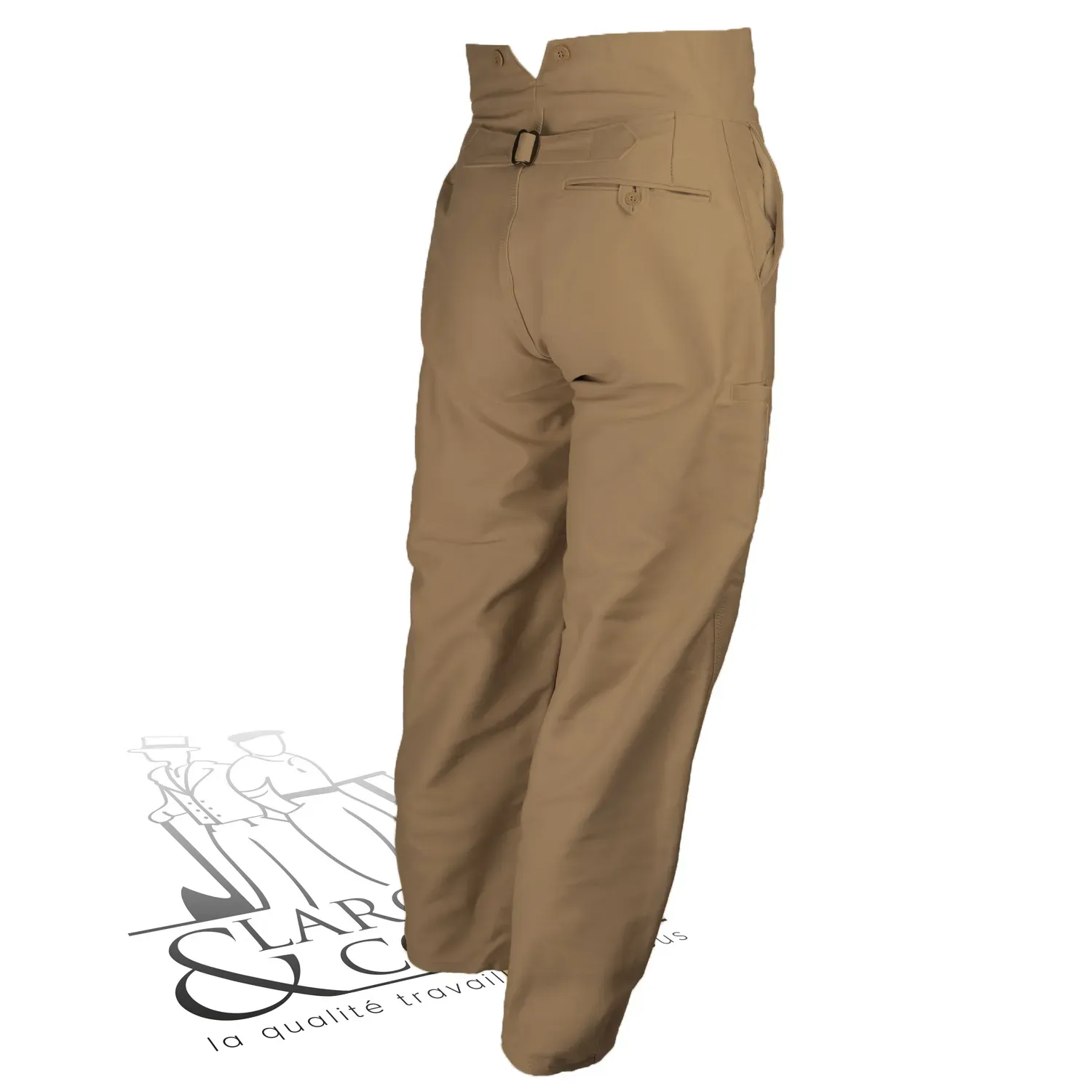 Largeot moleskine taille haute le Laboureur