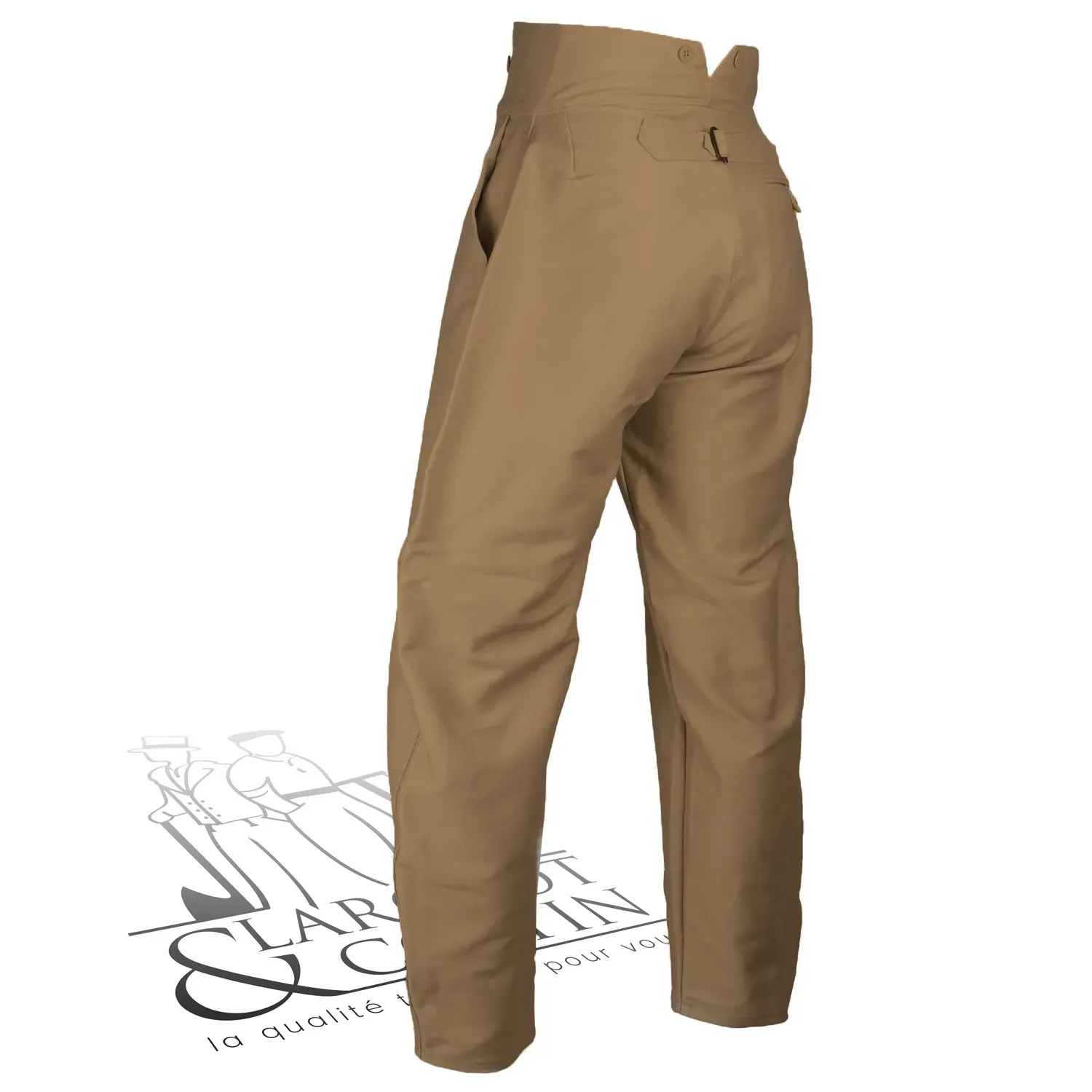 Largeot moleskine taille haute le Laboureur