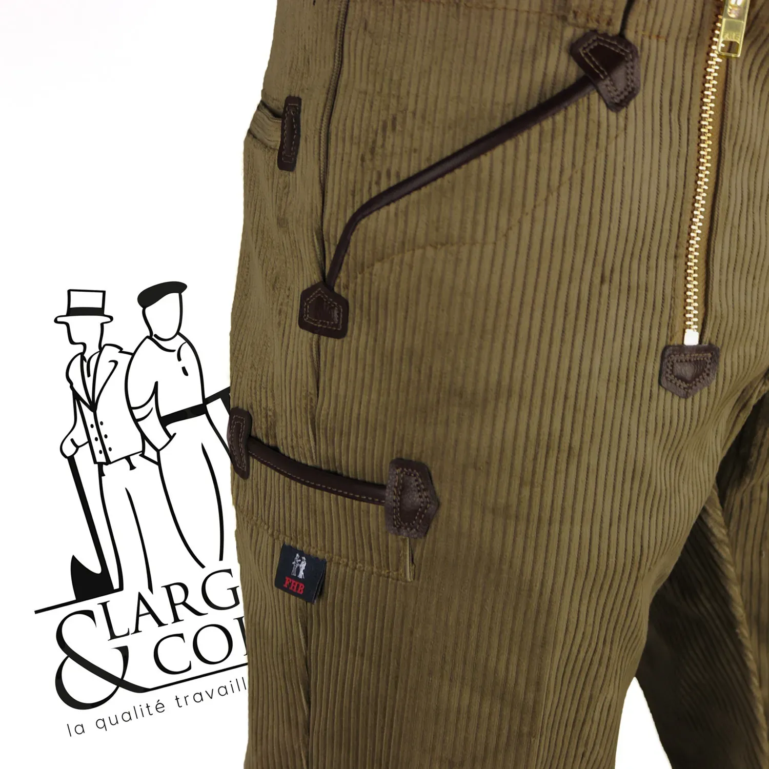 Largeot velours jonc Artur FHB