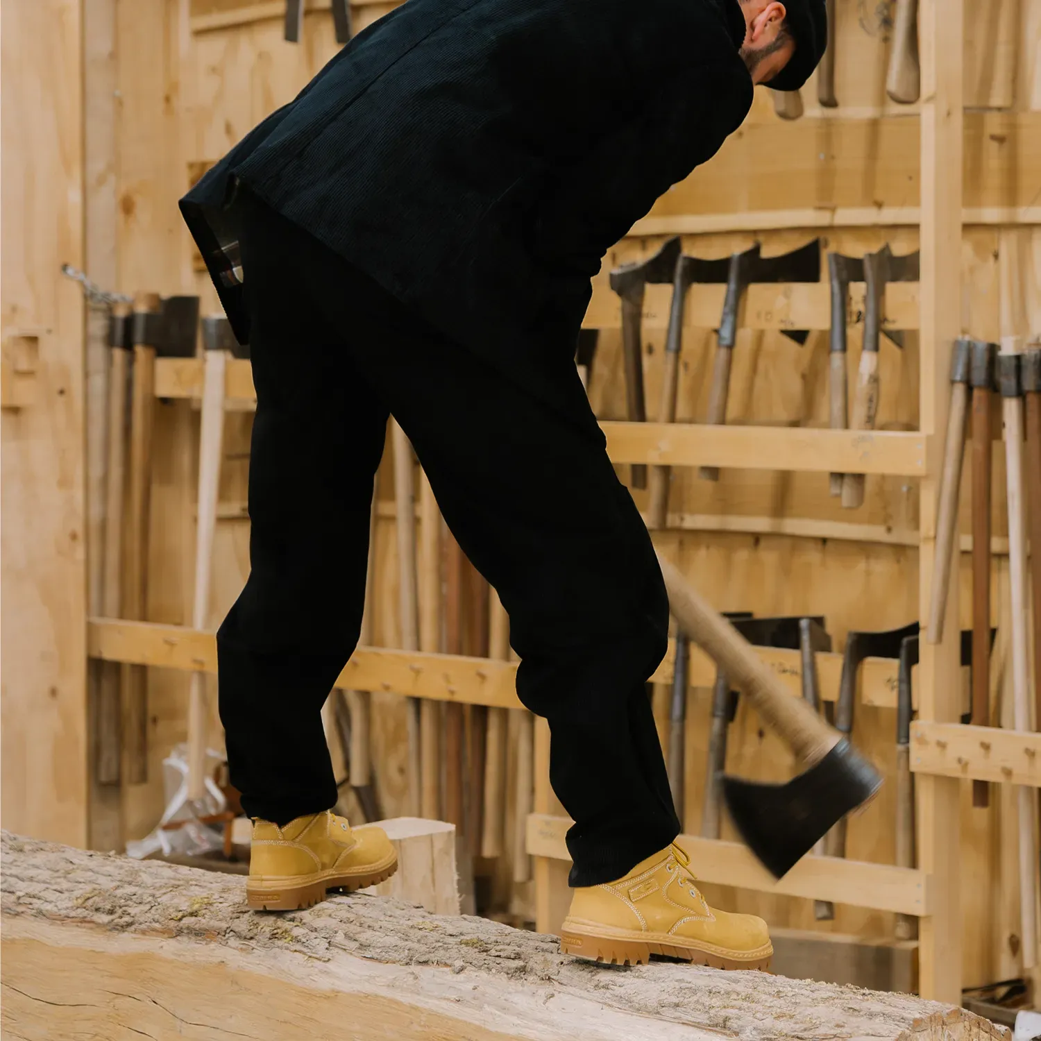 Largeot velours demi-ballon avec poches genouillères Le Beau-Fort