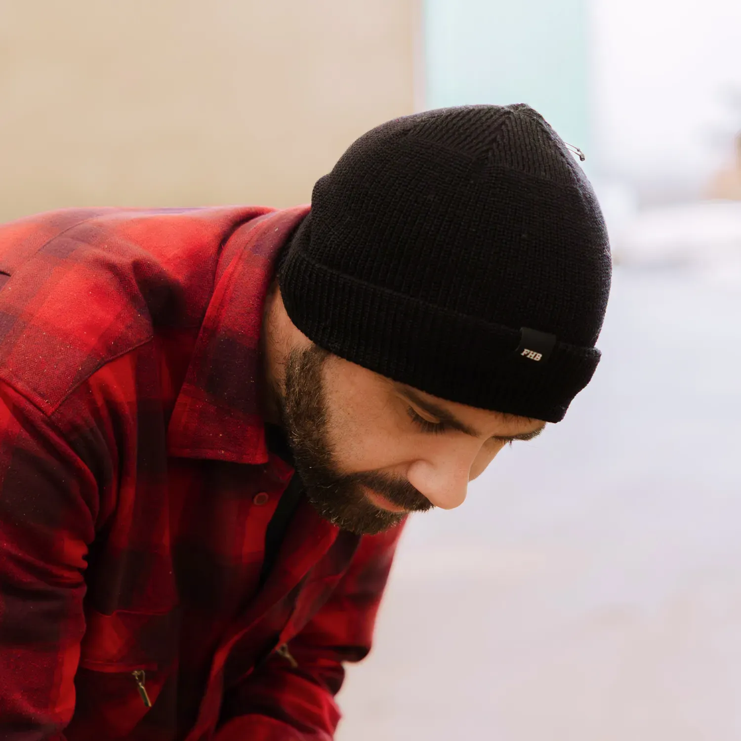 Bonnet de  travail en laine Johann FHB