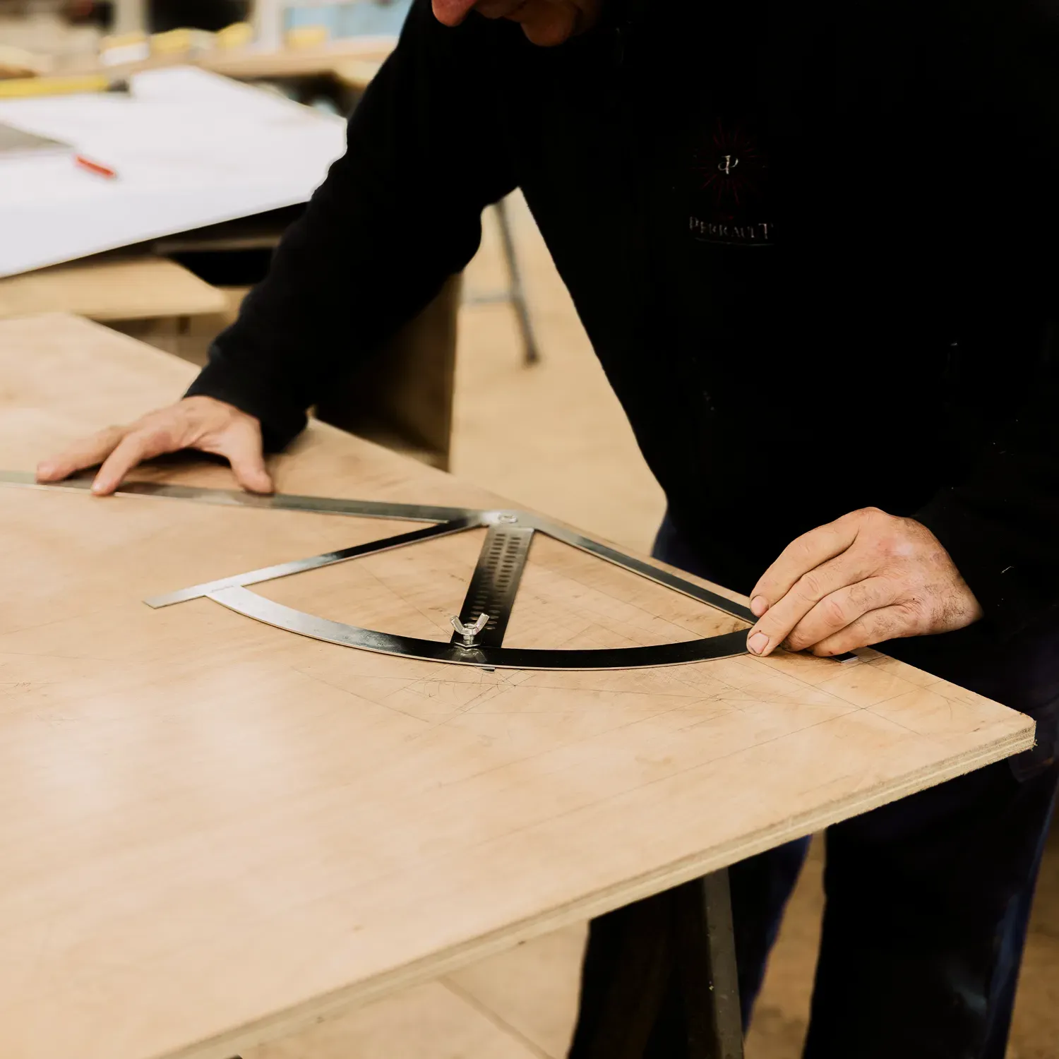 Équerre alpha de charpentier DSM