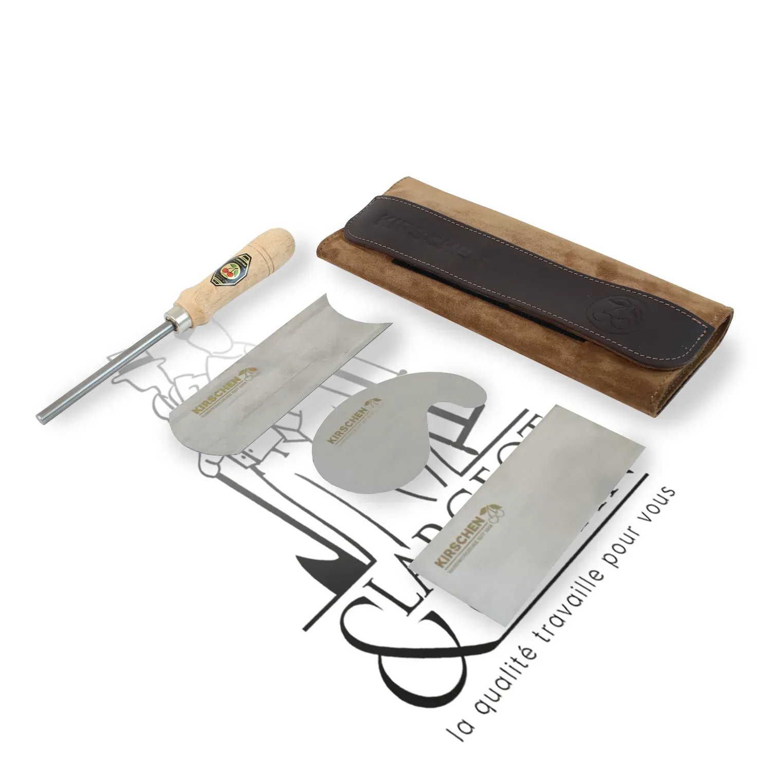Set de racloirs Kirschen