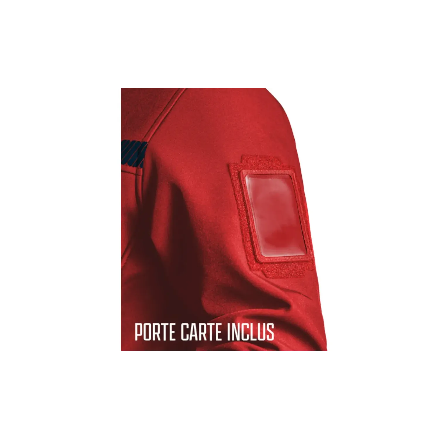 MAGASIN - Veste softshell SECU-ONE sécurité incendie rouge A10