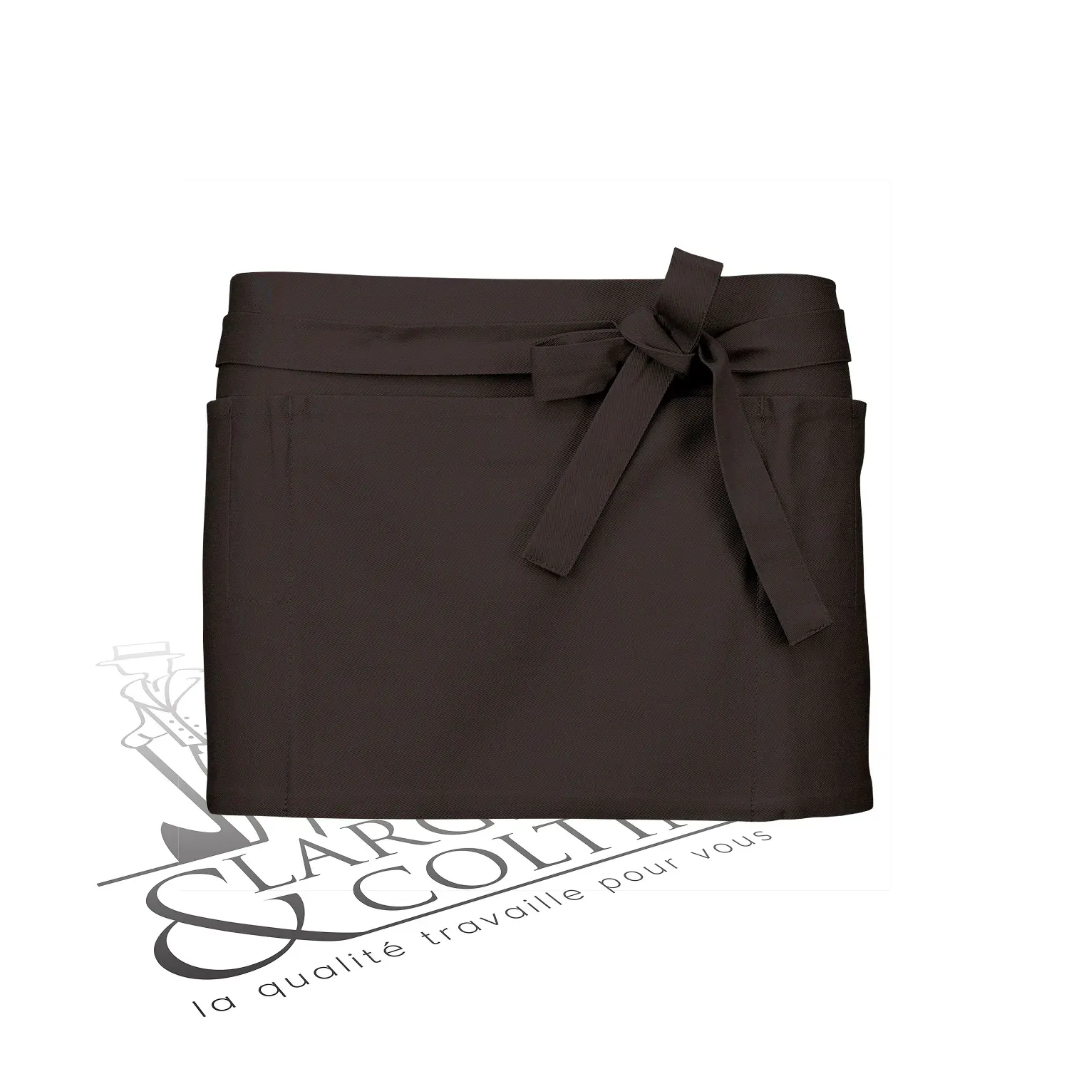 Tablier court 100% coton personnalisable