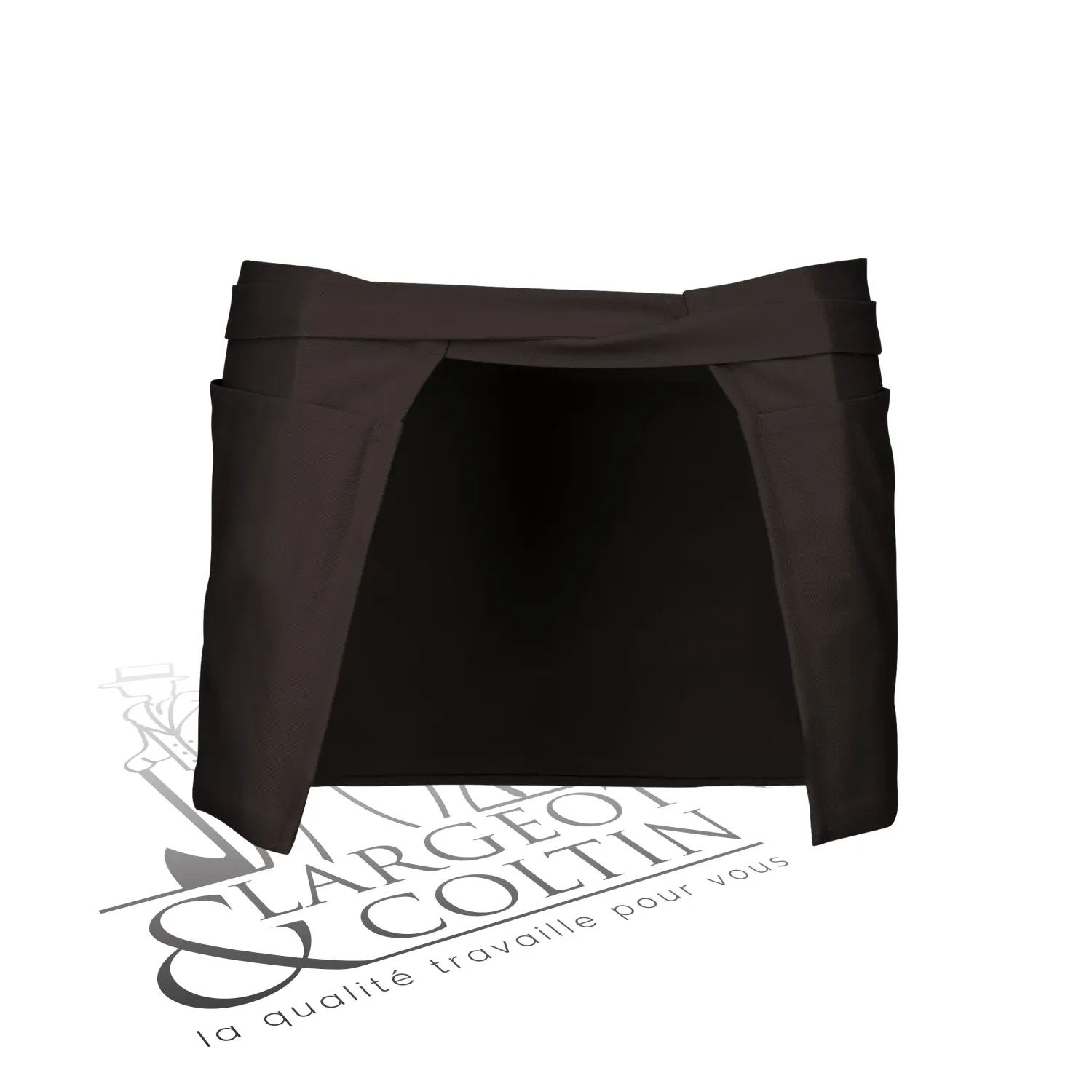 Tablier court 100% coton personnalisable