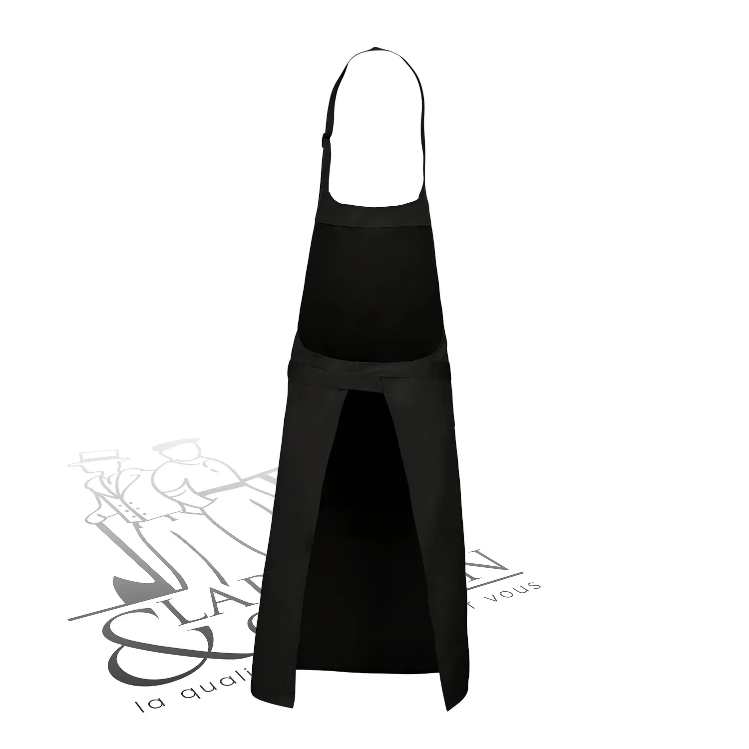 Tablier avec poche polycoton personnalisable