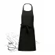 Tablier avec poche polycoton personnalisable
