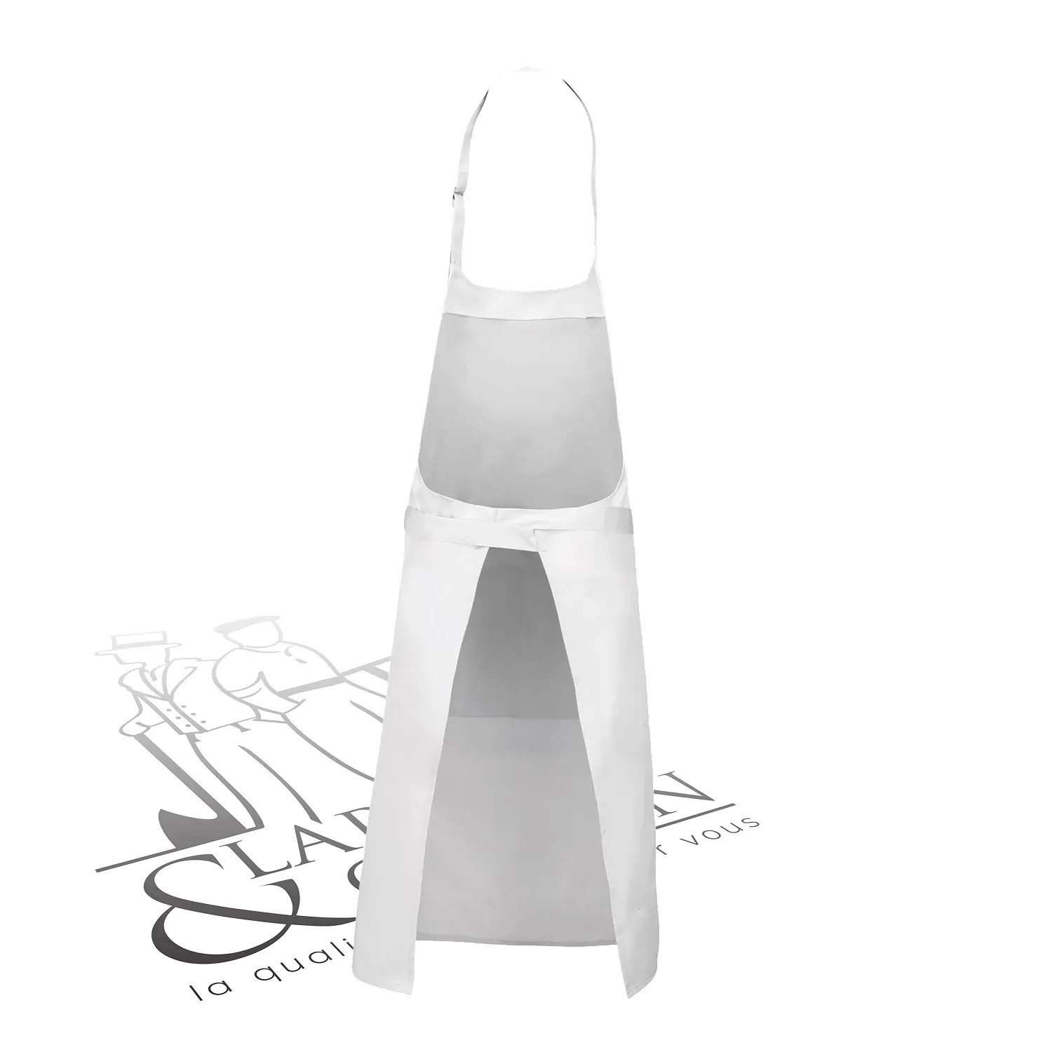 Tablier avec poche polycoton personnalisable