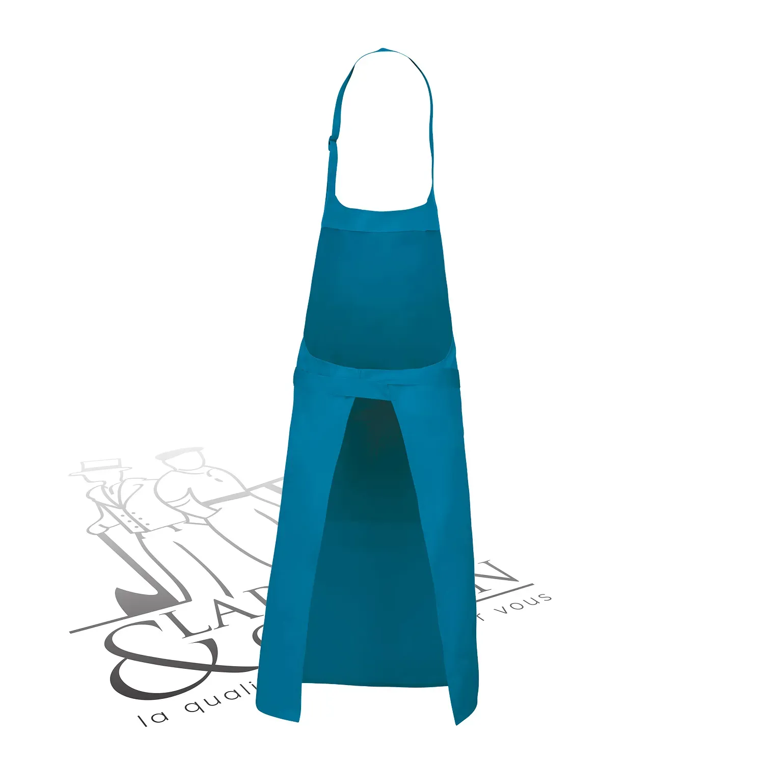 Tablier avec poche polycoton personnalisable