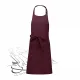 Tablier avec poche polycoton personnalisable