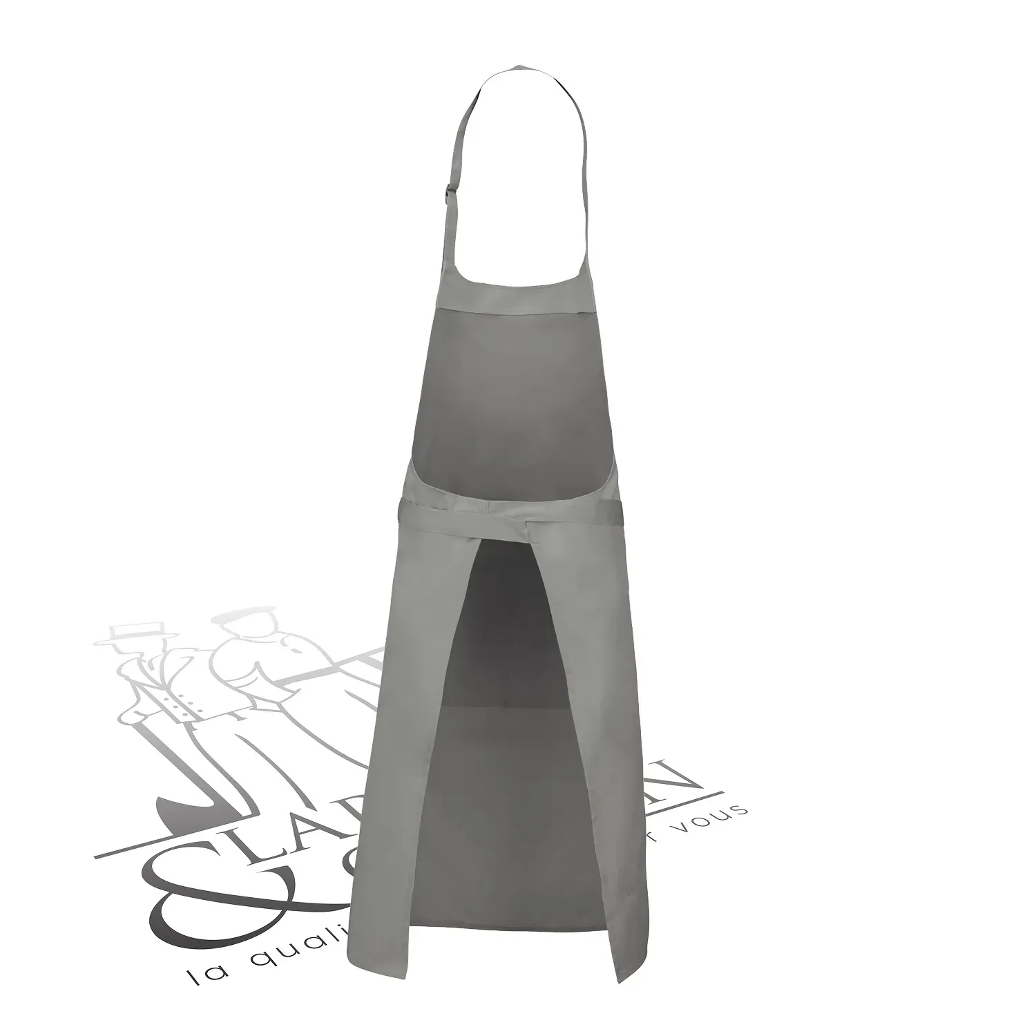 Tablier avec poche polycoton personnalisable