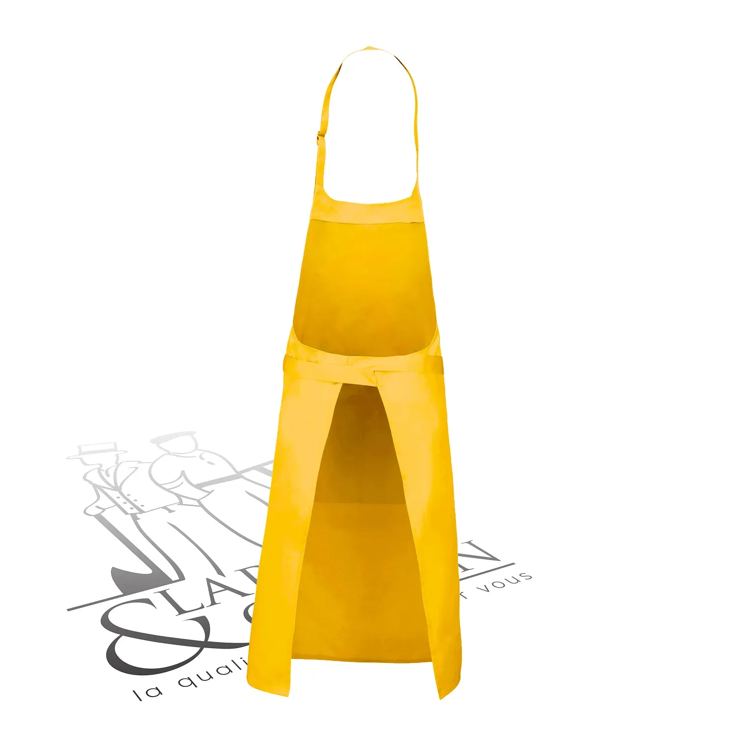 Tablier avec poche polycoton personnalisable