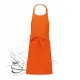 Tablier avec poche polycoton personnalisable