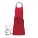 Tablier avec poche polycoton personnalisable