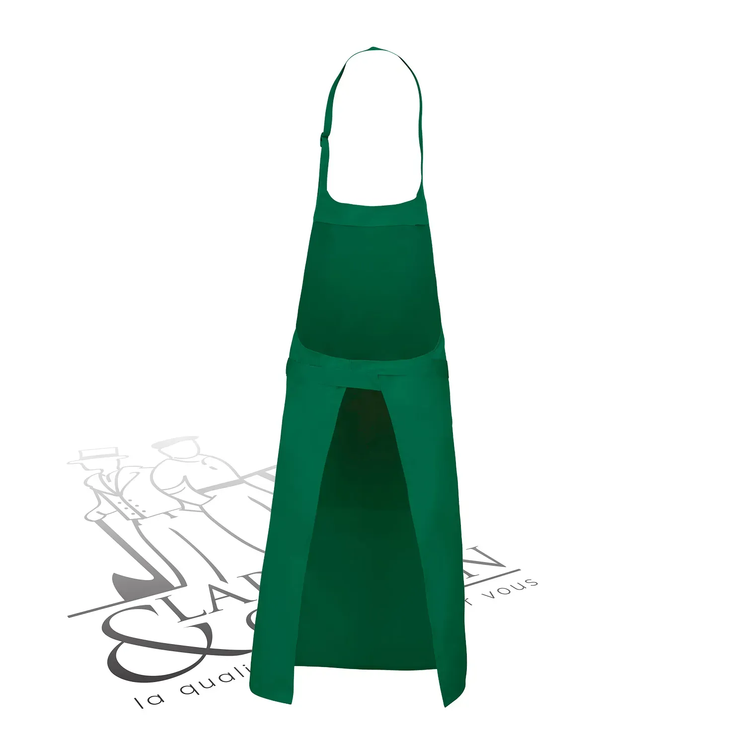 Tablier avec poche polycoton personnalisable