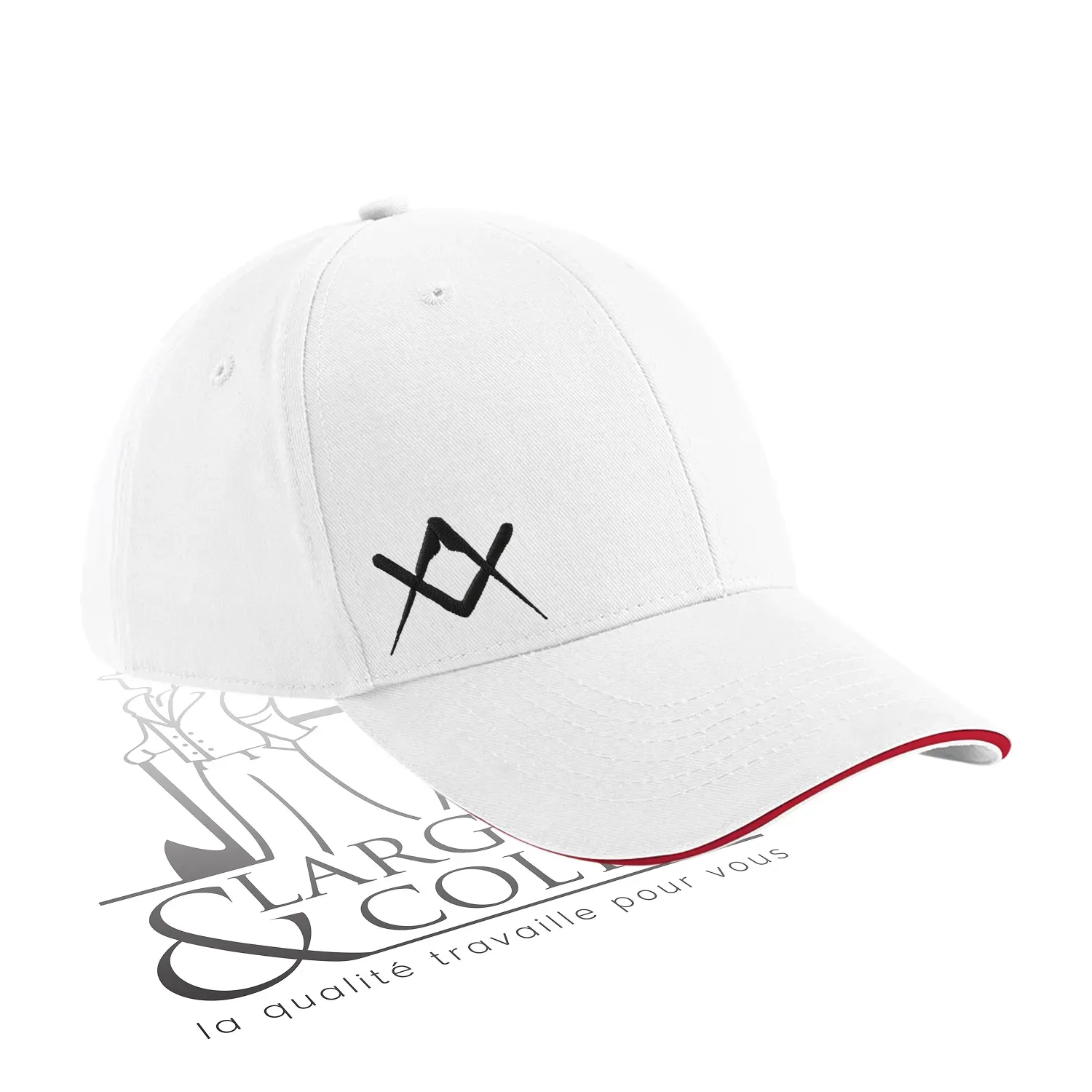 Casquette personnalisable avec blason de métier