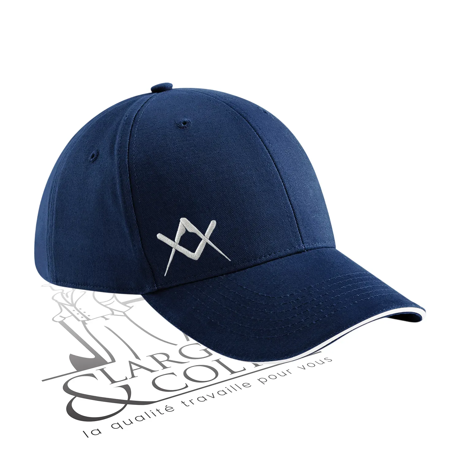 Casquette personnalisable avec blason de métier