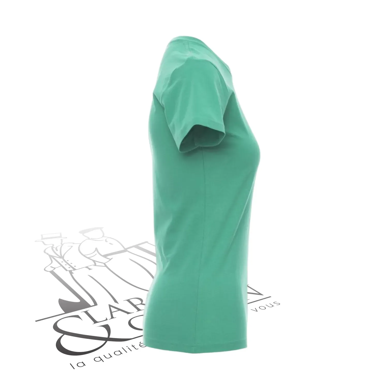 T-shirt de travail femme col rond